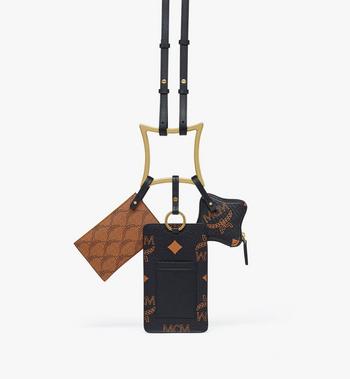 MCM Diamond Trilogie Crossbody Pouch in Monogram Mix Mejor oferta