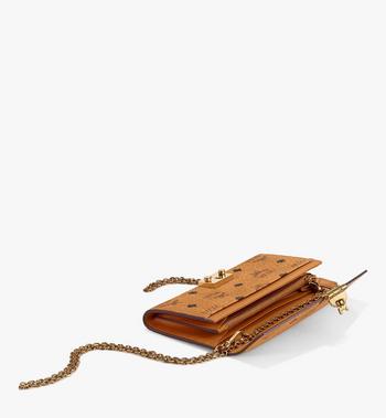 MCM Tracy Crossbody Wallet in Visetos Promoción por tiempo limitado