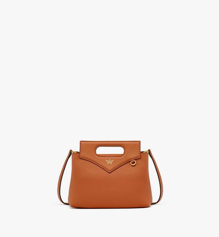 MCM Soft Diamond Tote in Embossed Leather Devoluciones gratuitas
