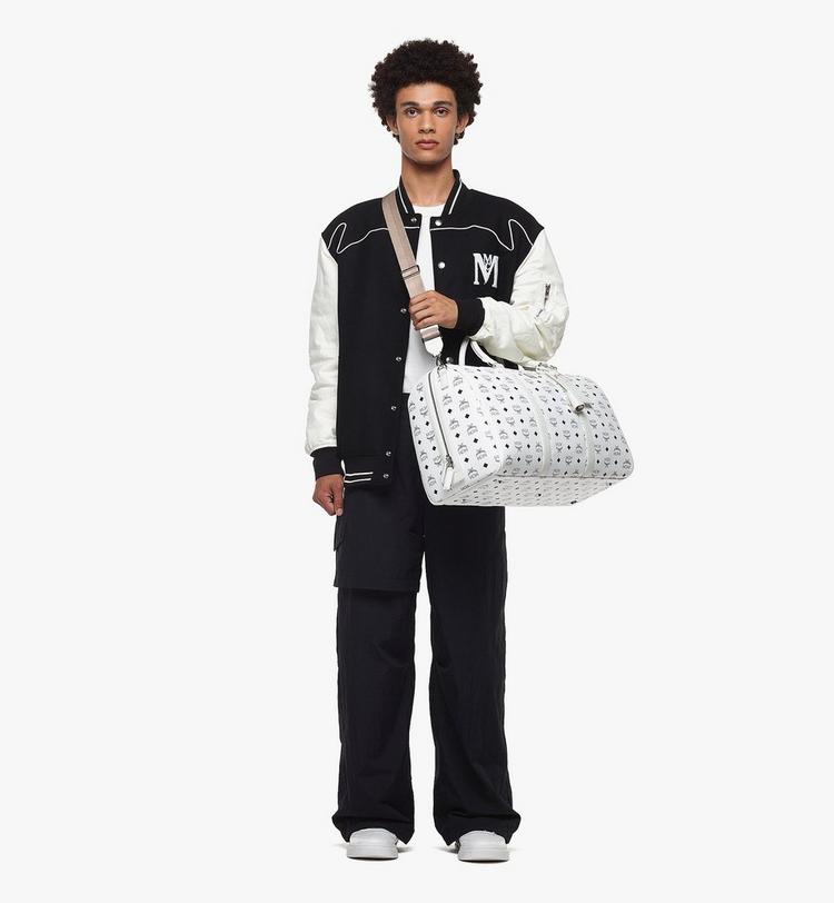 MCM Ottomar Weekender Bag in Visetos En oferta