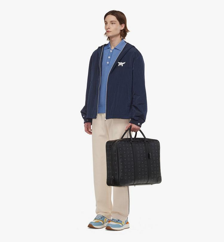 MCM Ottomar Suitcase in Visetos Rebajas de fábrica