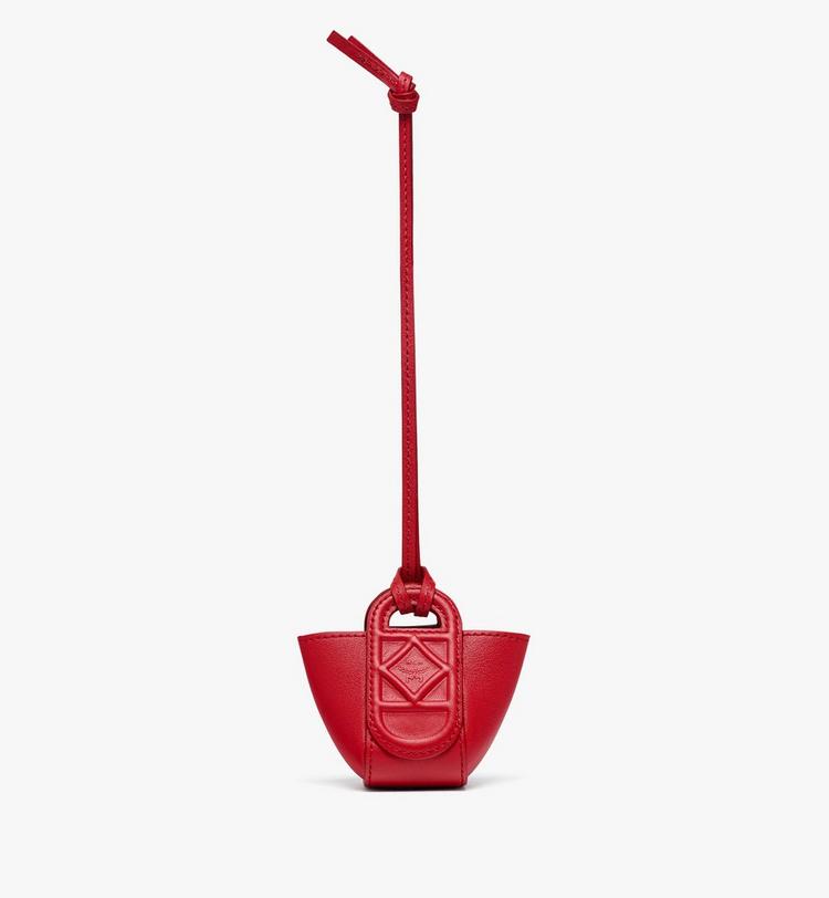 MCM Mode Travia Tote Charm in Nappa Leather Liquidación