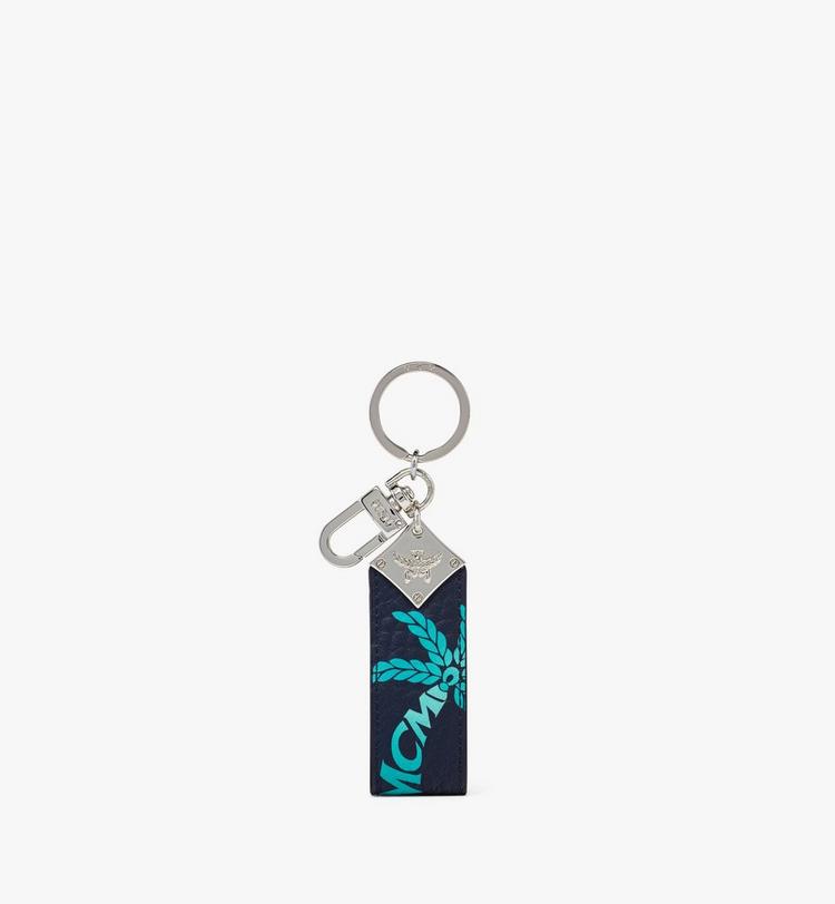 MCM Aren Key Holder in Palm Canvas