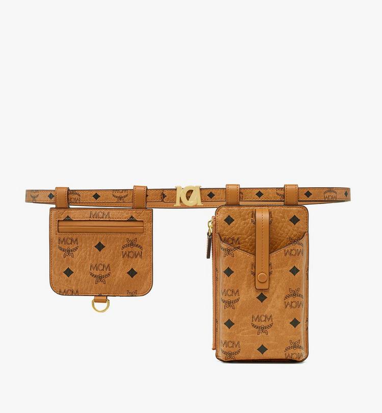 MCM M-Art Pouch Belt in Visetos Precio de fábrica