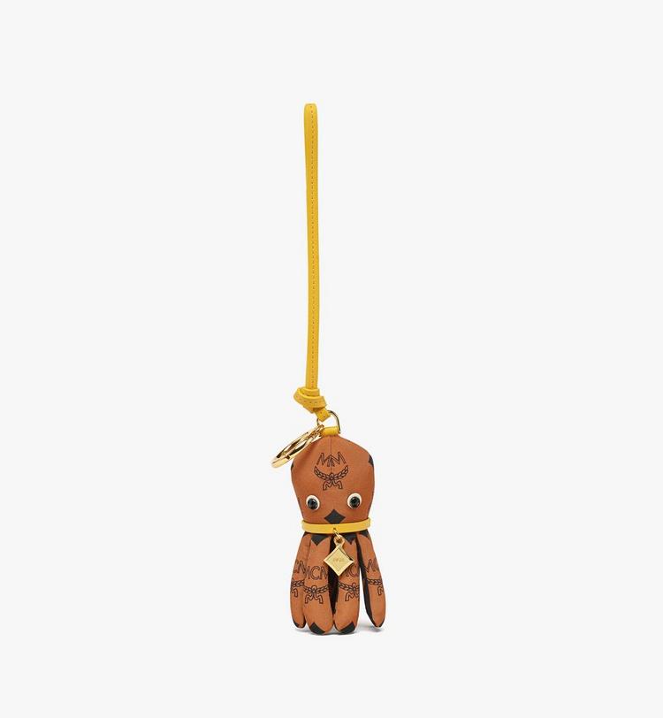 MCM Aren Octopus Charm in Monogram Nylon Promoción por tiempo limitado