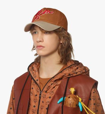 MCM Logo Embroidery Cap in Cotton Twill Solo queda un día