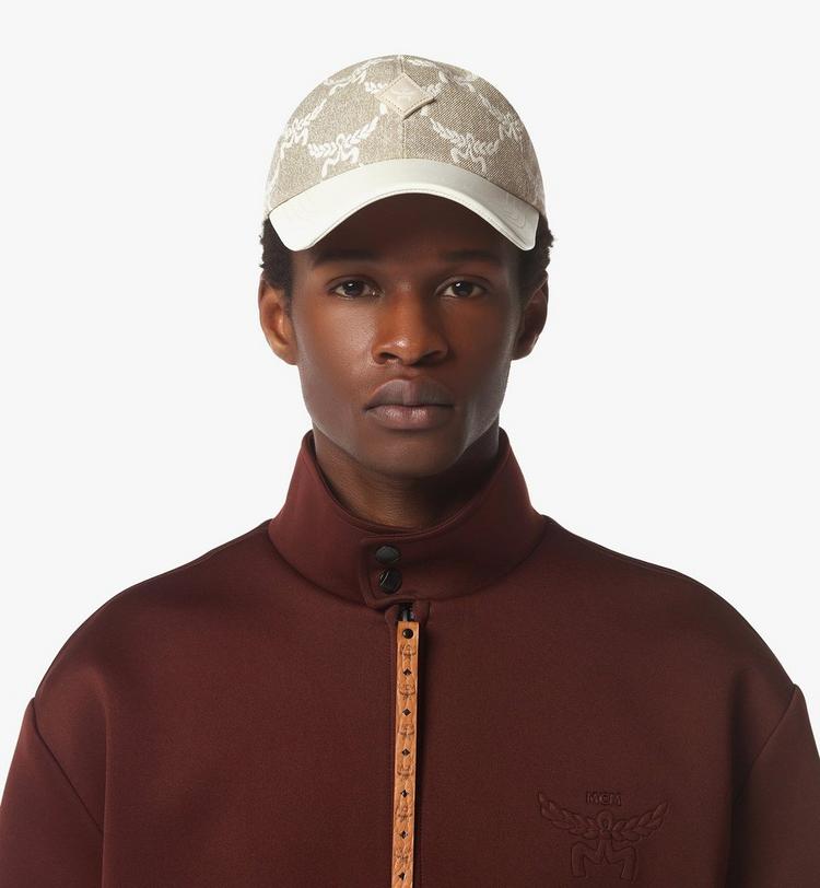 MCM Classic Cap in Lauretos Denim Jacquard Envío internacional gratuito