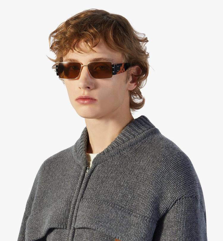 MCM Laurel Rectangular Sunglasses Ofertas de temporada