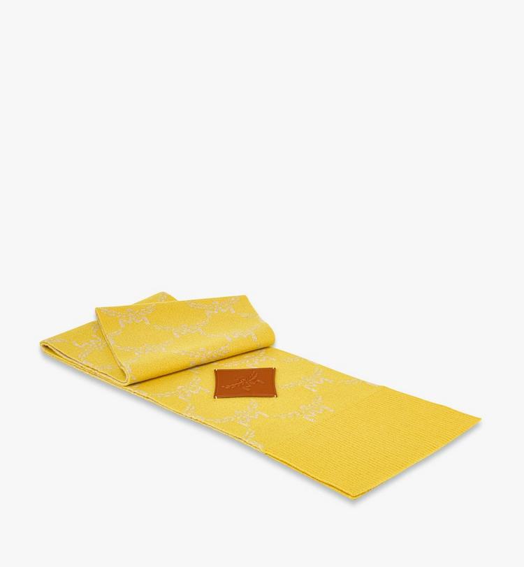 MCM Reversible Lauretos Stole in Wool and Recycled Cashmere Devoluciones gratuitas