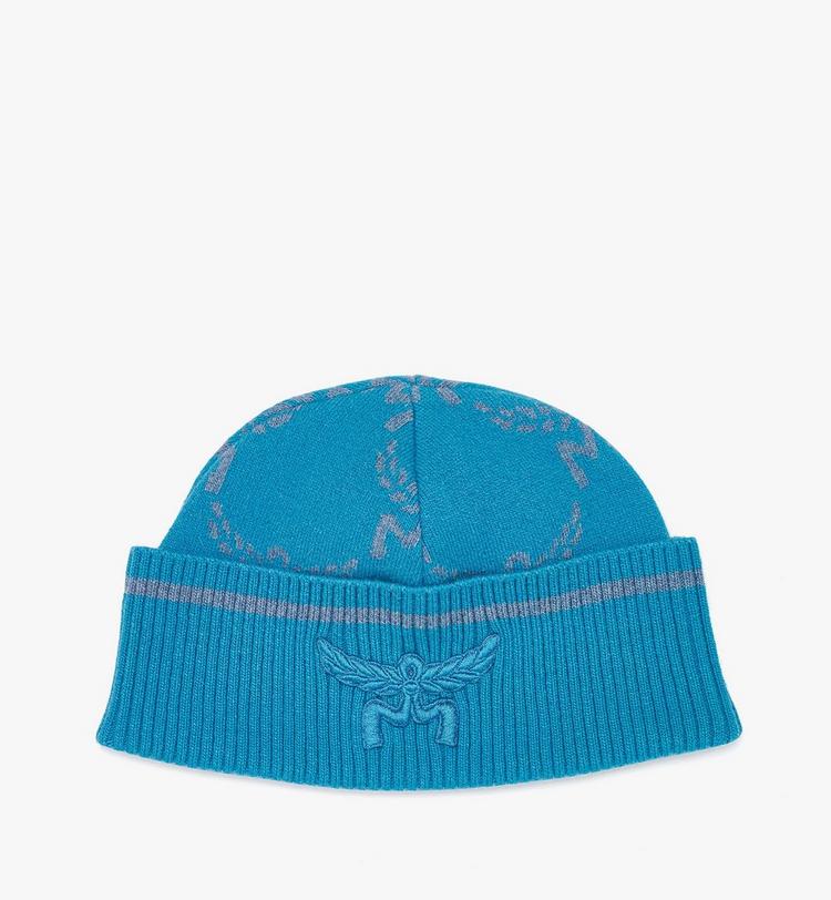 MCM Lauretos Beanie in Wool and Recycled Cashmere Últimos 3 días