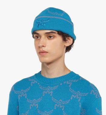 MCM Lauretos Beanie in Wool and Recycled Cashmere Últimos 3 días