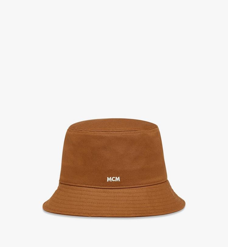 MCM Essential Logo Bucket Hat in Cotton Twill ÚLTIMAS EDICIONES