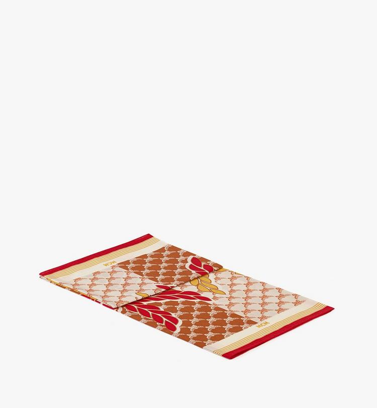 MCM Palm Monogram Bandana Scarf En oferta