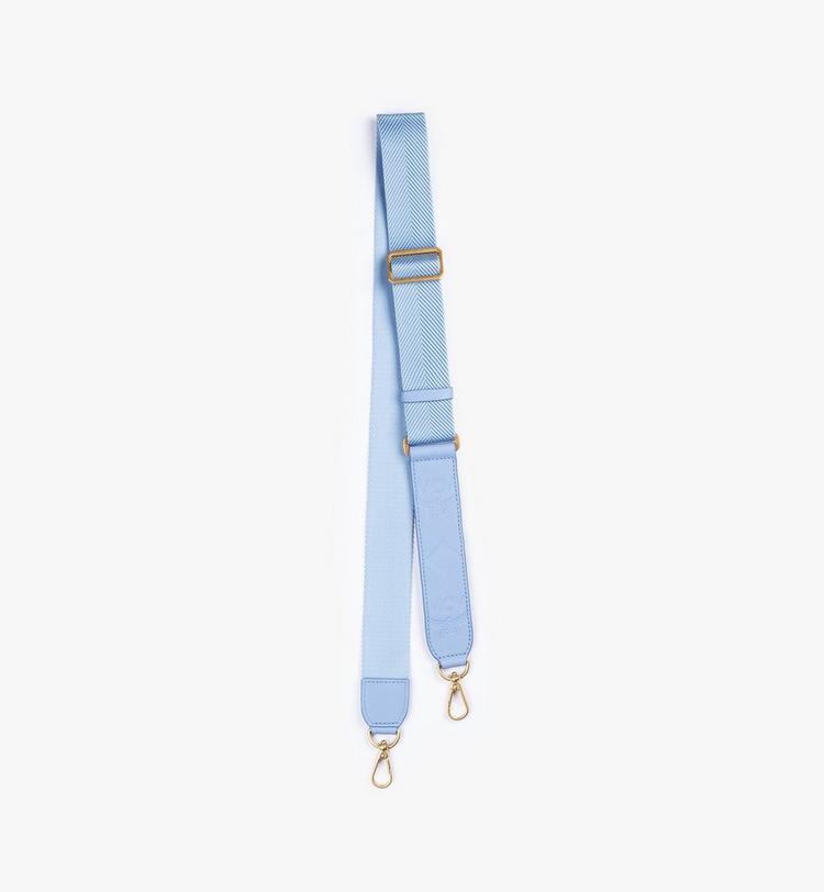 MCM Aren Webbing Shoulder Strap in Monogram Calf Leather Ofertas de temporada