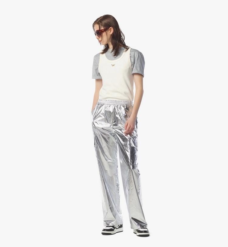 MCM Cargo Pants in Metallic Polyester Rebajas