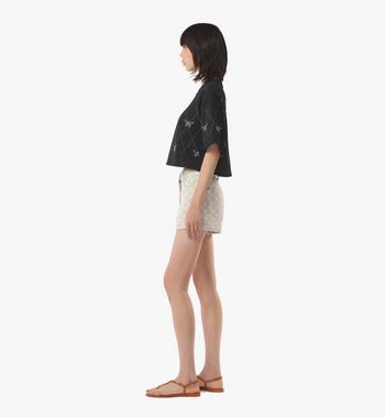 MCM Lauretos Crystal Ponte T-Shirt Rebajas baratas