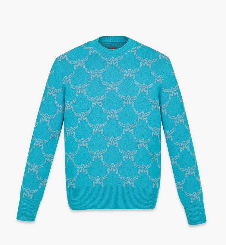 MCM Lauretos Sweater in Wool and Recycled Cashmere Ventas relámpago