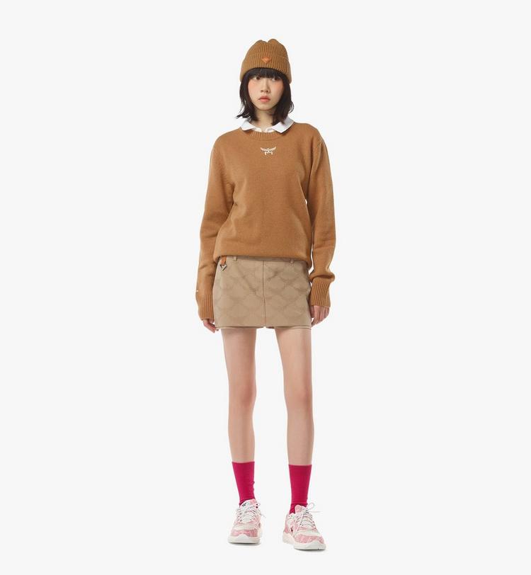 MCM Laurel Sweater in Wool and Recycled Cashmere Tienda