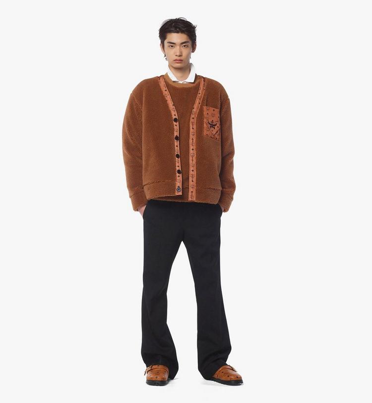 MCM Monogram Pocket Fleece Cardigan Tienda