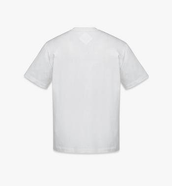 MCM Monogram Patch Pocket T-Shirt in Organic Cotton Liquidación