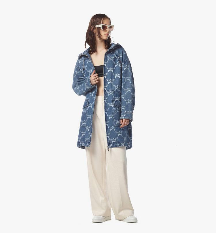 MCM Lauretos Monogram 2-in-1 Denim Parka Rebajas online