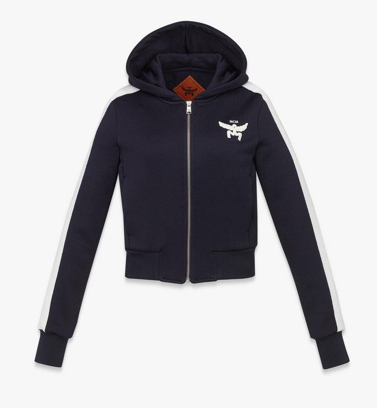 MCM Essential Logo Terry Zip Hoodie Envío gratis