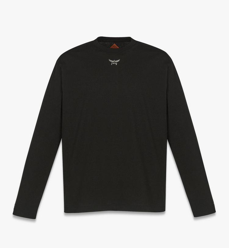 MCM Essential Laurel Logo Shirt in Organic Cotton Tienda de fábrica