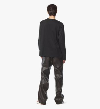MCM Essential Laurel Logo Shirt in Organic Cotton Tienda de fábrica