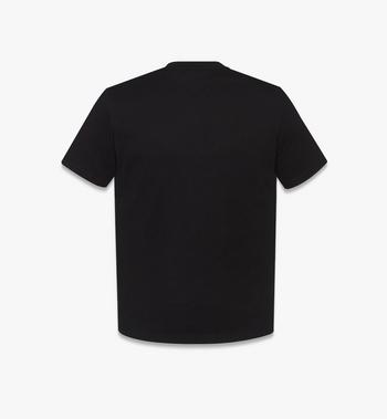 MCM Gradation Palm Logo T-Shirt in Organic Cotton Descuentos del mes
