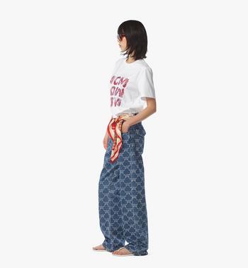 MCM Aquatic T-Shirt in Organic Cotton Descuento por venta flash