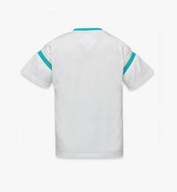 MCM Palm Logo T-Shirt in Organic Cotton Ofertas de temporada