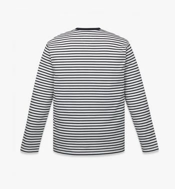 MCM Logo Stripe Long Sleeve T-Shirt Grandes ahorros