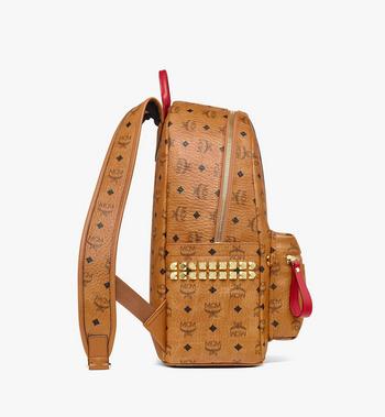 MCM Stark Side Studs Backpack in Visetos Rebajas de fábrica