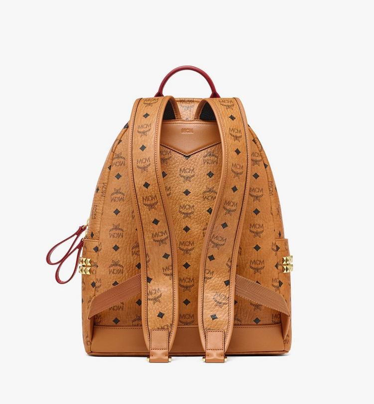 MCM Stark Side Studs Backpack in Visetos Rebajas de fábrica