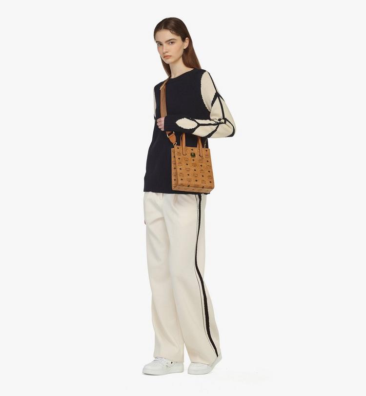 MCM Aren Tote in Visetos Descuento