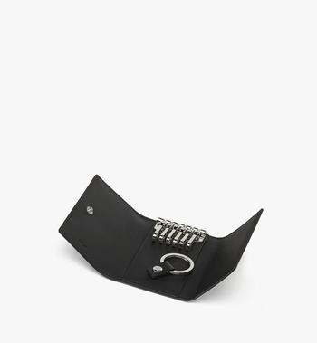 MCM Himmel Key Wallet in Embossed Leather Liquidación