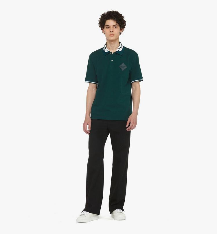 MCM Intarsia Laurel Piqué Polo Último día