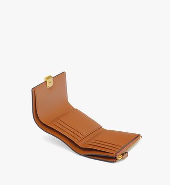 MCM Aren Trifold Wallet in Visetos Solo hoy