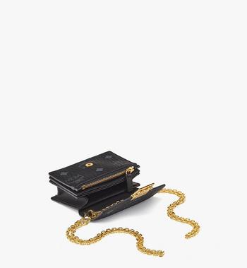 MCM Tracy Chain Card Wallet in Visetos Promoción trimestral
