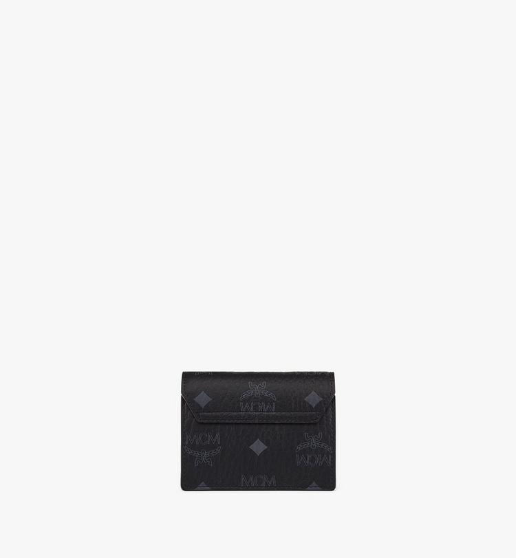 MCM Tracy Chain Card Wallet in Visetos Promoción trimestral
