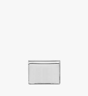 MCM Diamond Wallet in Metallic Mirror Leather Superdescuento
