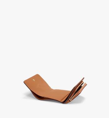 MCM Trifold Wallet in Visetos Original Tienda de fábrica
