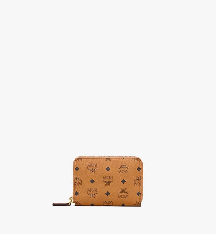 MCM Zip Wallet in Visetos Limitado a 3 días