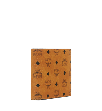 MCM Bifold Wallet w/ Coin Pocket in Visetos Precios de Black Friday
