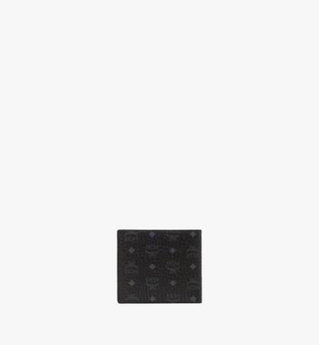 MCM Bifold Wallet w/ Coin Pocket in Visetos En oferta
