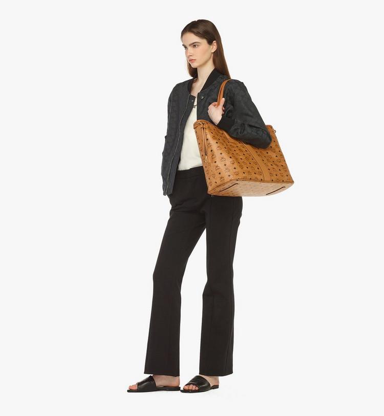 MCM Reversible Liz Shopper in Visetos Última moda