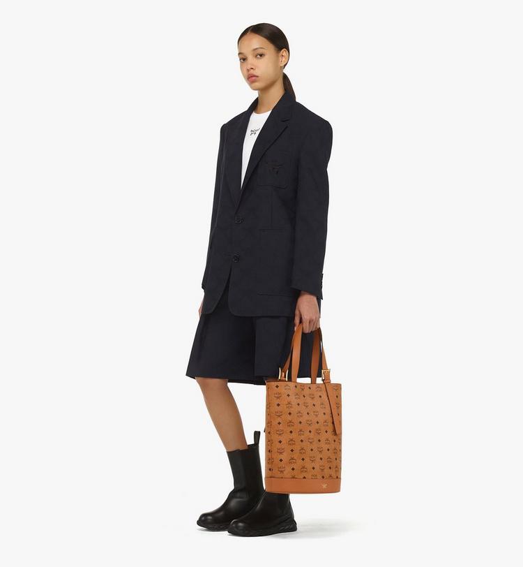 MCM Aren Bucket Tote in Visetos Ofertas de temporada