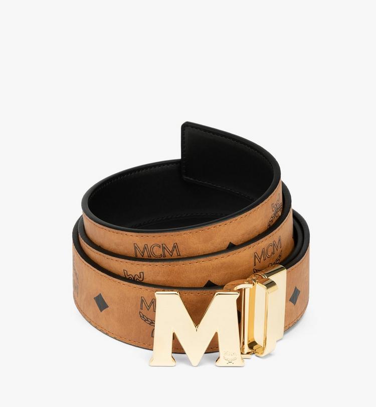 MCM Claus M Reversible Belt 3.8 cm in Visetos En línea