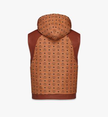 MCM Reversible Vest in Lamb Leather and Monogram Nylon Venta caliente