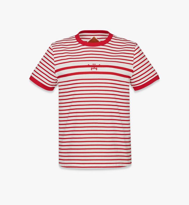 MCM Logo Stripe T-Shirt Rebajas de fábrica